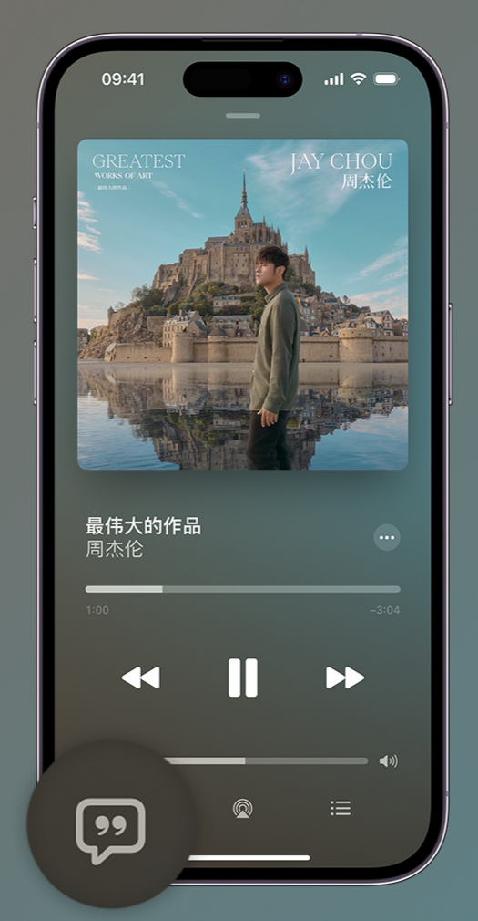 枞阳iphone维修分享如何在iPhone上使用Apple Music全新唱歌功能 