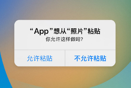 枞阳苹果手机维修分享iPhone 复制粘贴弹窗太烦人？终于可以在 iOS 16.1 中设置关闭了 