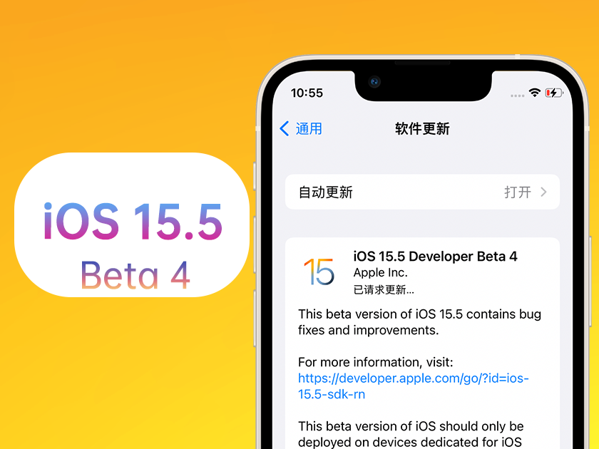 枞阳苹果手机维修分享iOS 15.5 Beta4优缺点汇总 