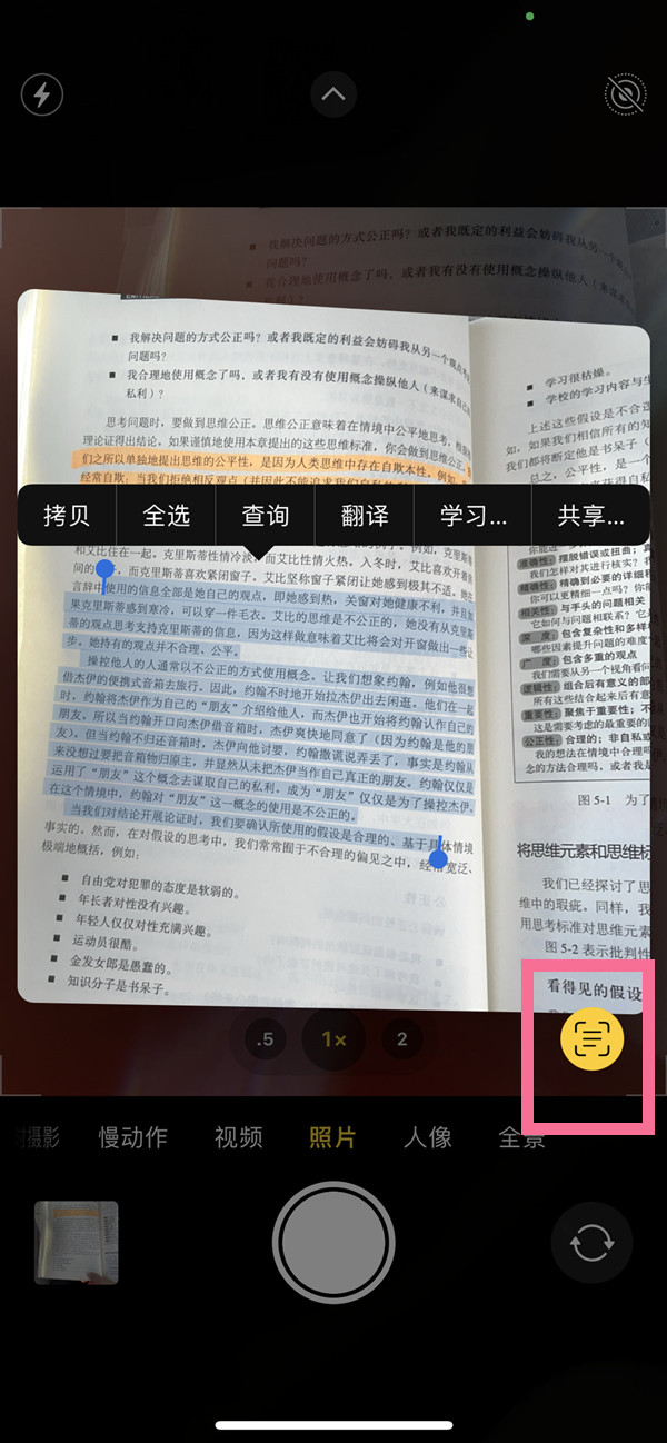 枞阳苹果手机维修分享iOS 15照片文字怎么提取 